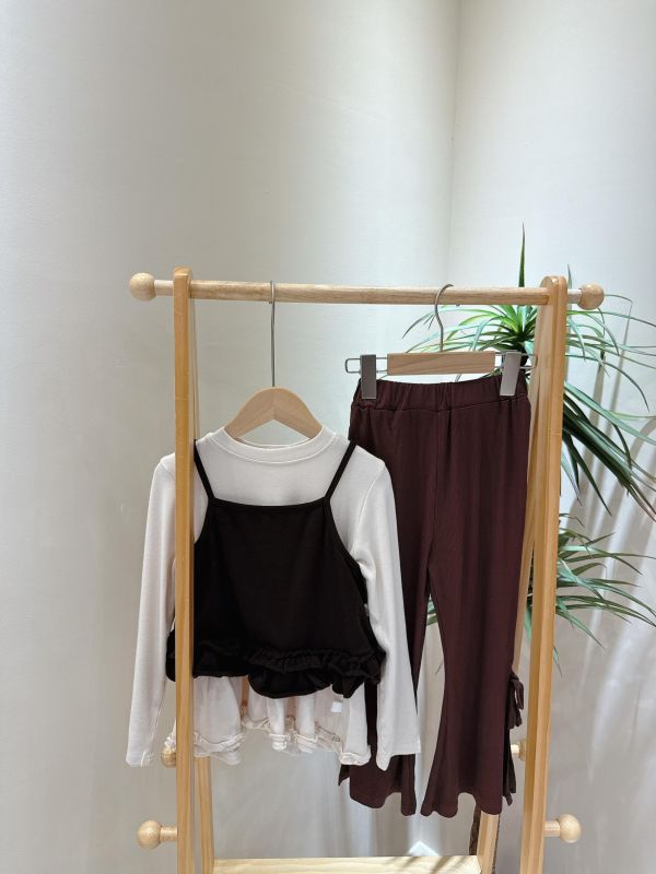 下擺蛋糕編兩件式上衣 下擺蛋糕編兩件式上衣