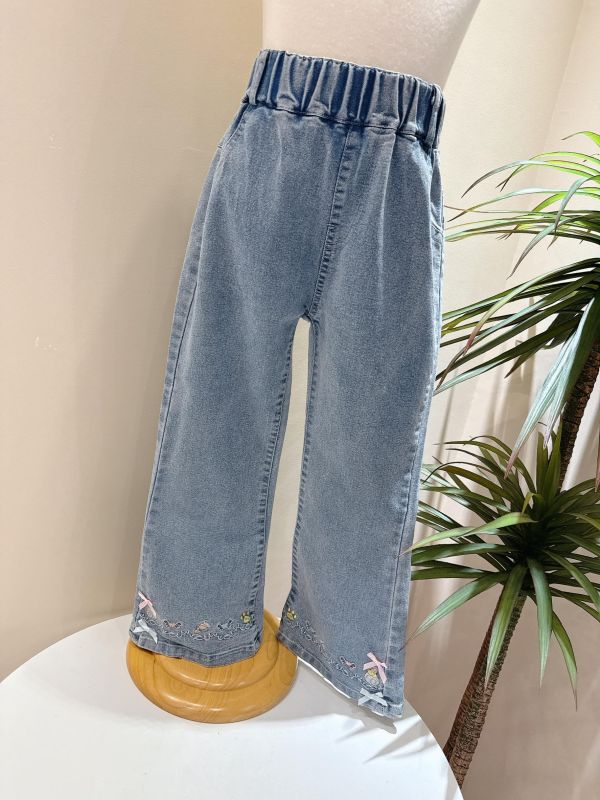 刺繡蛋糕牛仔褲 刺繡蛋糕牛仔褲