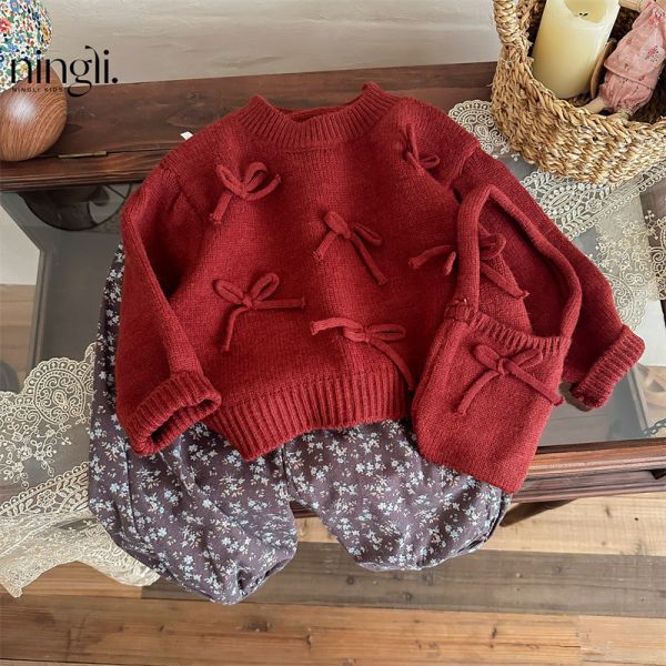 針織蝴蝶結毛衣 針織蝴蝶結毛衣