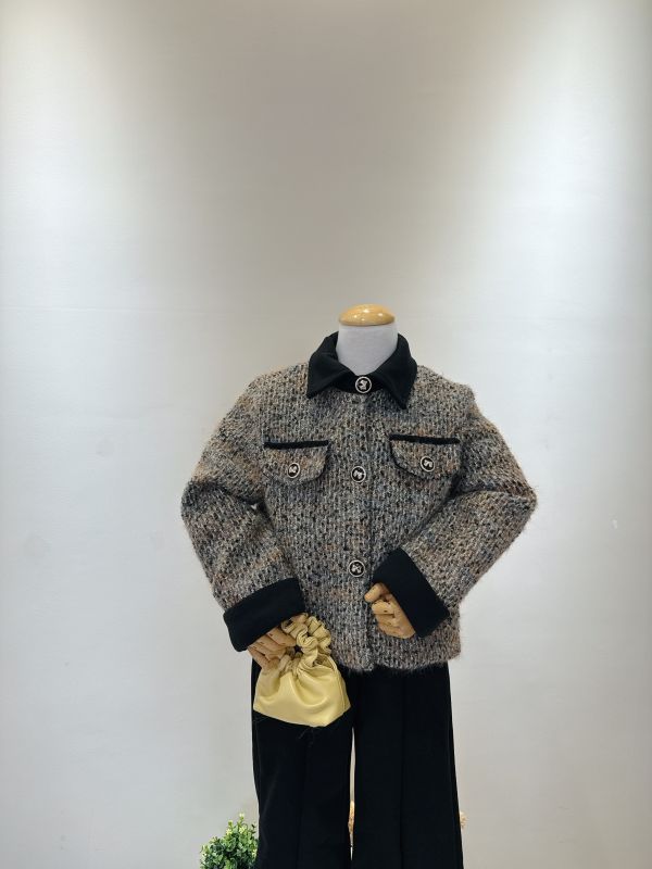 復古小香毛呢套裝 小香風套裝