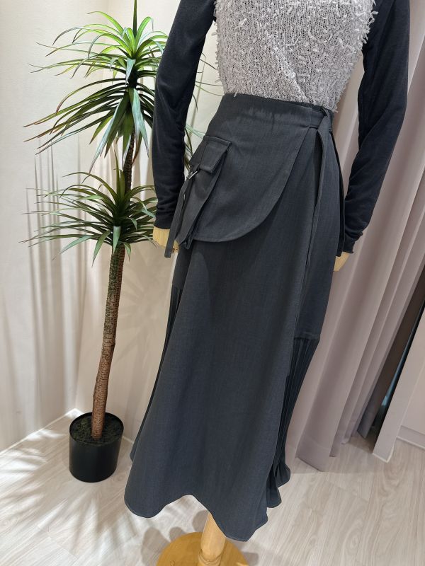 高定設計壓摺裙 高定設計壓摺裙