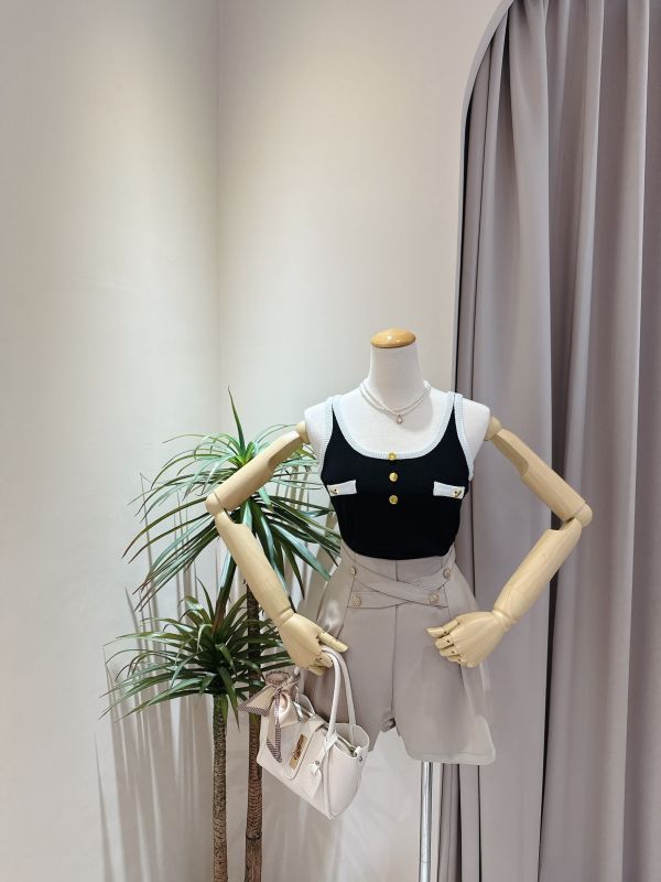 小香涼感針織背心 小香涼感針織背心