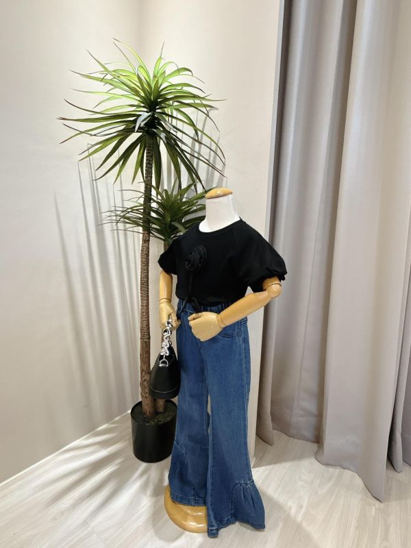 休閒喇叭褲 休閒喇叭褲