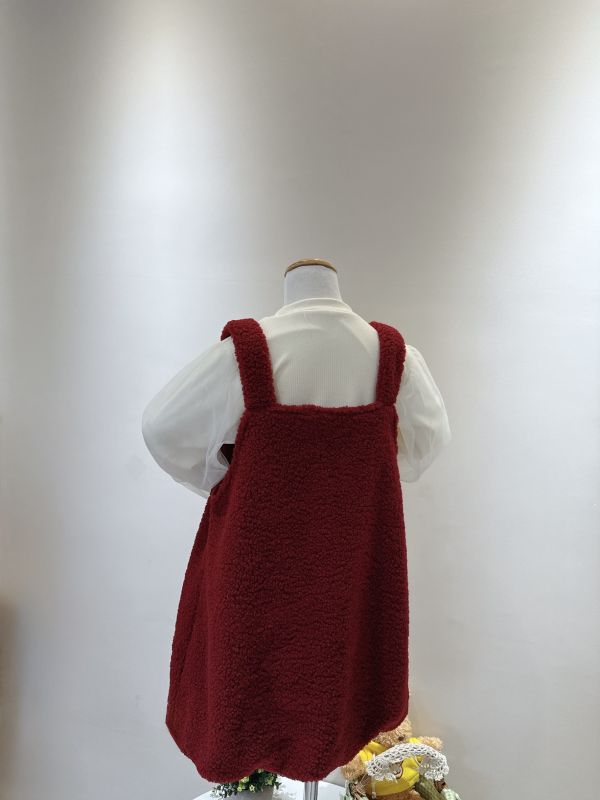 麋鹿加厚泡泡袖紗套裝 麋鹿加厚泡泡袖紗套裝