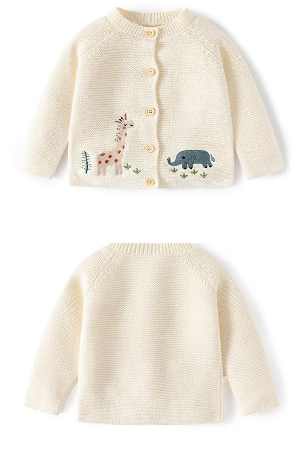 針織可愛刺繡毛衣(預購7-30天內到貨) 針織可愛刺繡毛衣