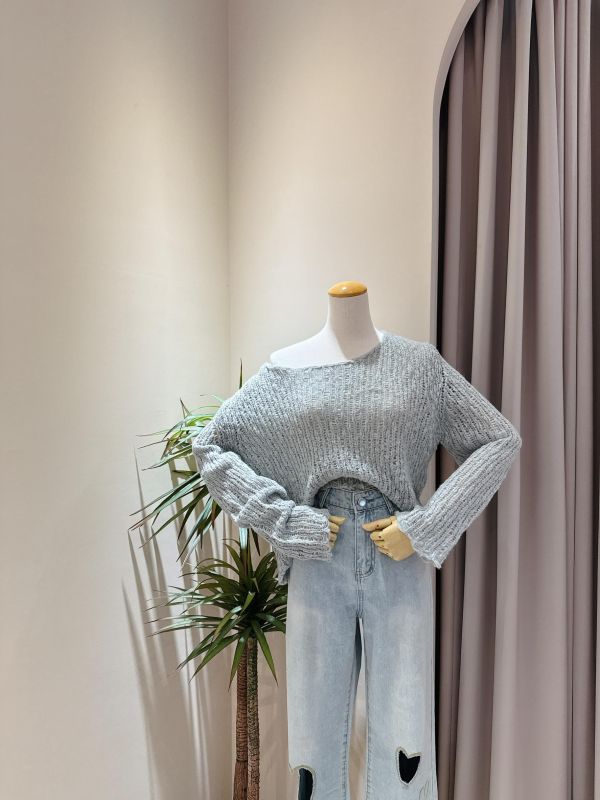 仿羊毛粗針織上衣 仿羊毛粗針織上衣