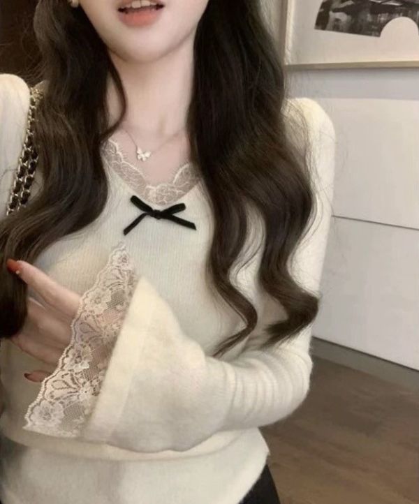 法式蕾絲內搭上衣 法式蕾絲內搭上衣