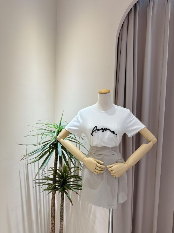 波浪滾邊高腰排釦A字裙 波浪滾邊高腰排釦A字裙