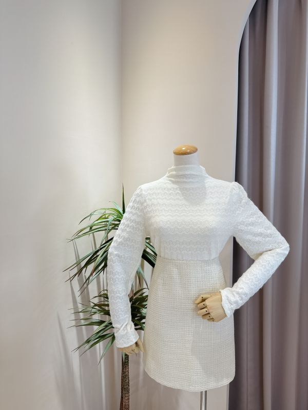 水貂絨小立領上衣(不含綁帶) 水貂絨小立領上衣