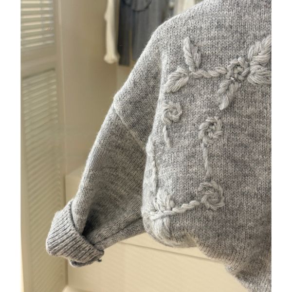 針織花套裝 針織花套裝