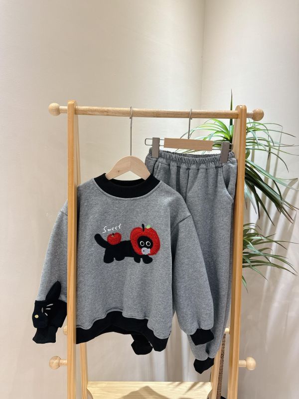 蘋果貓加絨套裝 蘋果貓加絨套裝