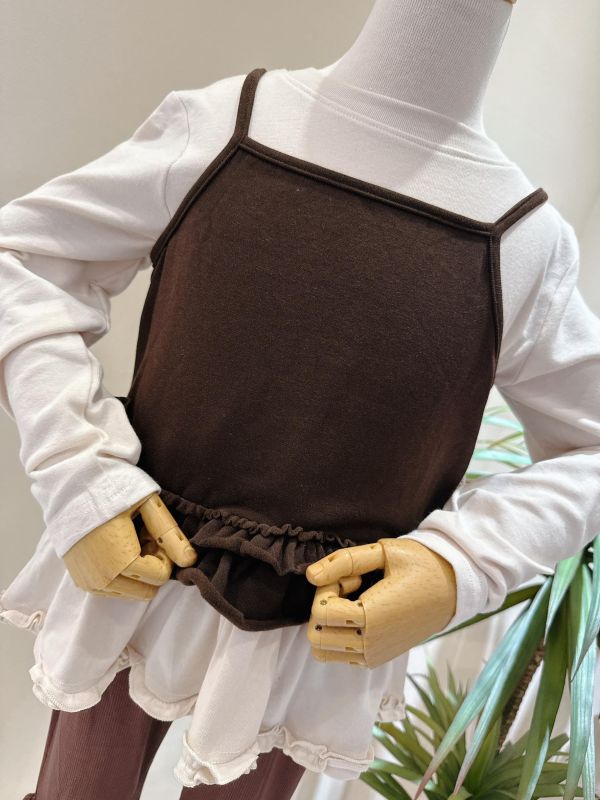 下擺蛋糕編兩件式上衣 下擺蛋糕編兩件式上衣