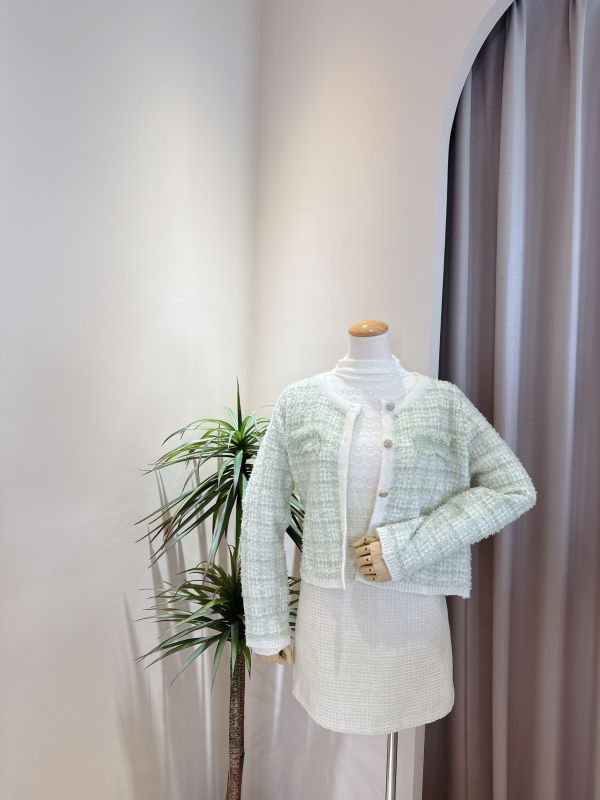 水貂絨小立領上衣(不含綁帶) 水貂絨小立領上衣