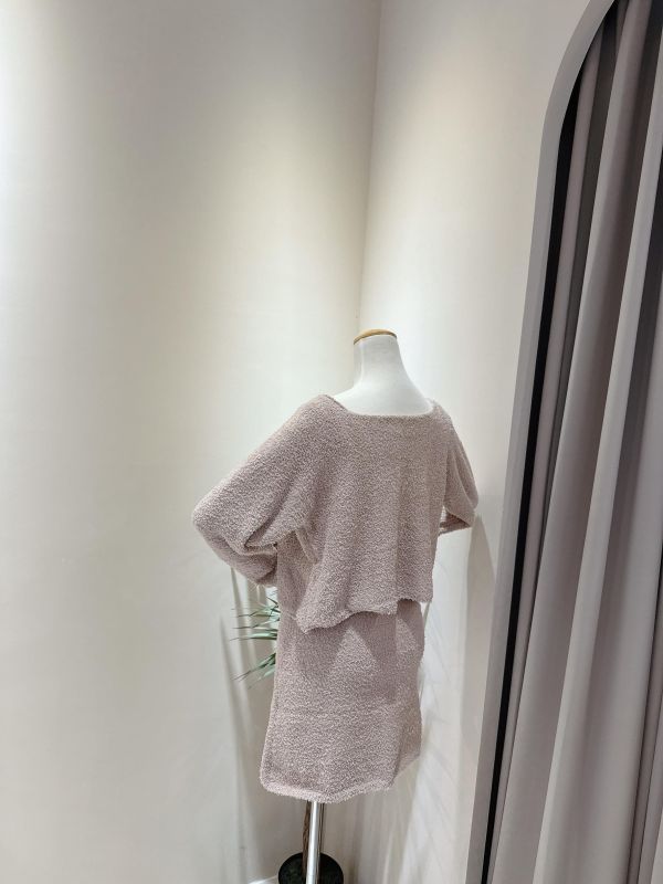 親膚兩件式針織套裝 親膚兩件式針織套裝