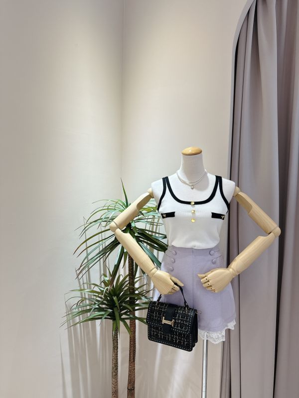 小香涼感針織背心 小香涼感針織背心