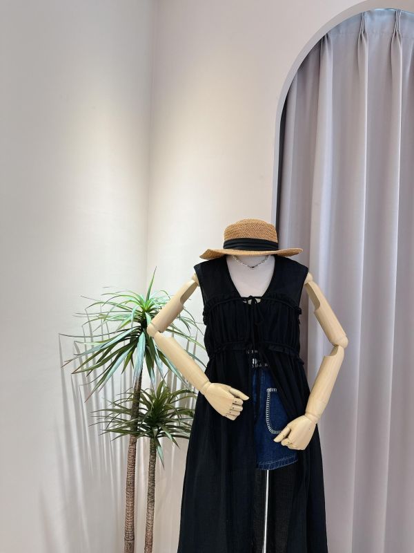 氣質蝴蝶結綁帶長版外搭(預購) 氣質蝴蝶結綁帶長版外搭