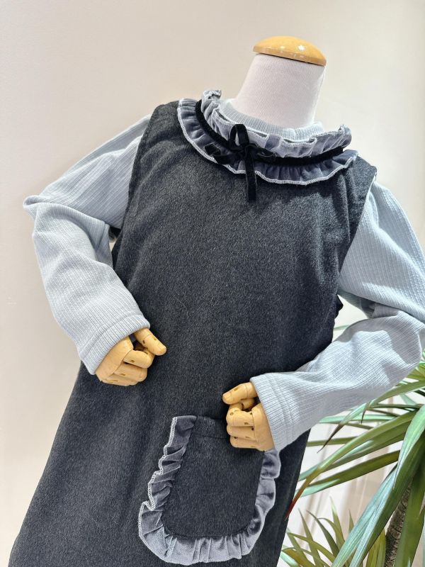 小香風背心裙套裝 小香風背心裙套裝