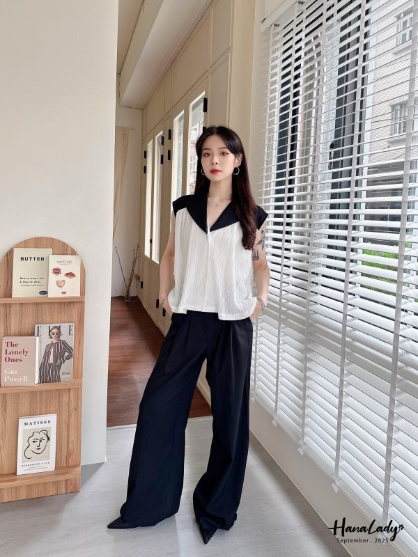 WKA13 氣勢滿分西裝寬褲 