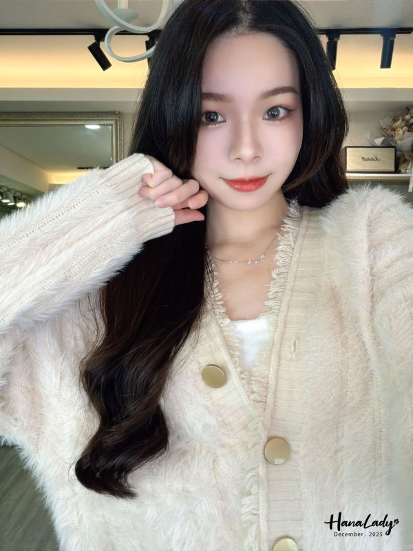 WQB30 嫩Q毛料針織鬚邊排釦上衣 