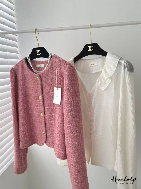 WTA76 親膚軟針織小香外套 