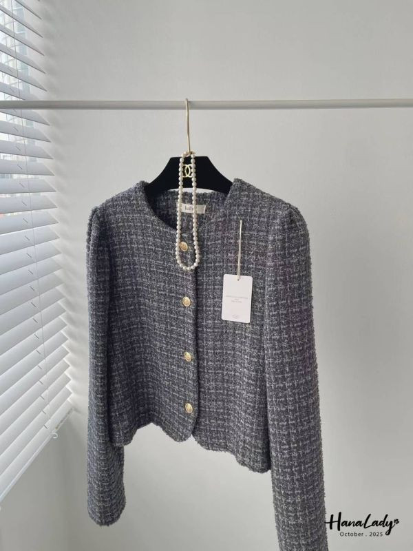 WTA76 親膚軟針織小香外套 