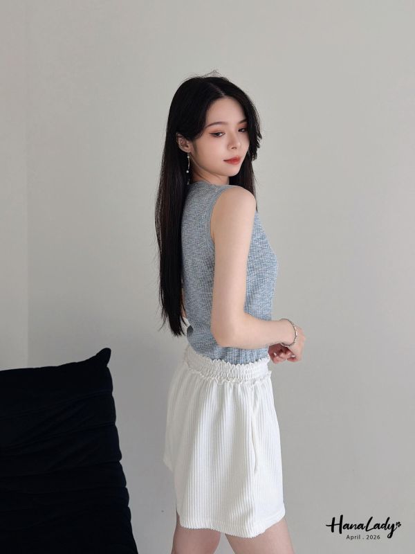 LFB02 三釦設計針織背心 