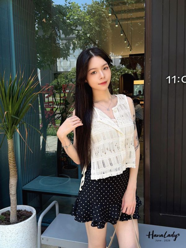 LLA97 波西米亞側綁帶上衣 