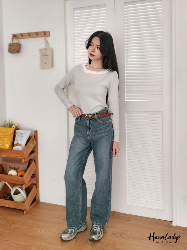 LSA34 柔軟親膚配色上衣 