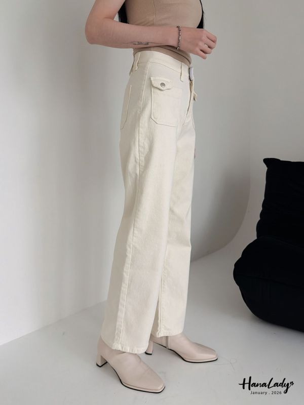 LEB13 超親膚棉內磨毛休閒褲 