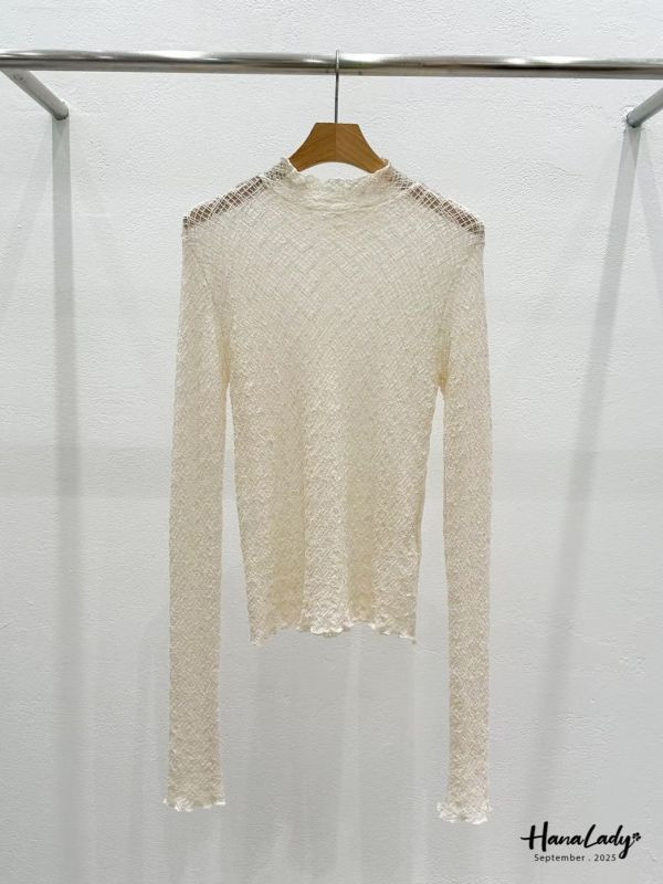 WKA28 木耳邊透膚蕾絲內搭 