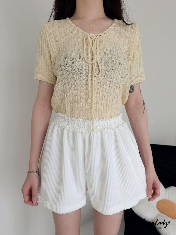 LFA40 超Q必收鬆緊腰短褲 