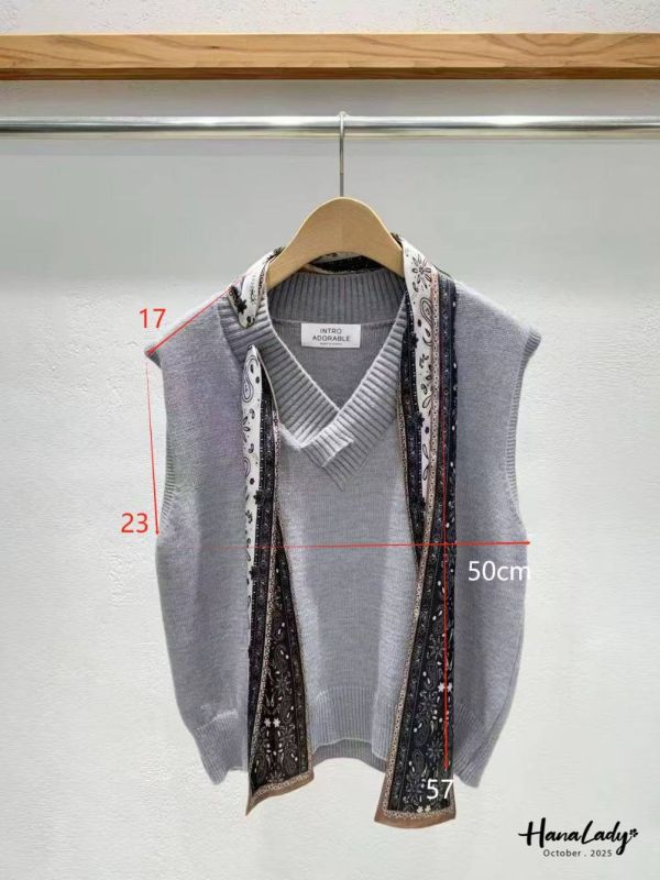 WTA14 造型圖騰絲帶背心 