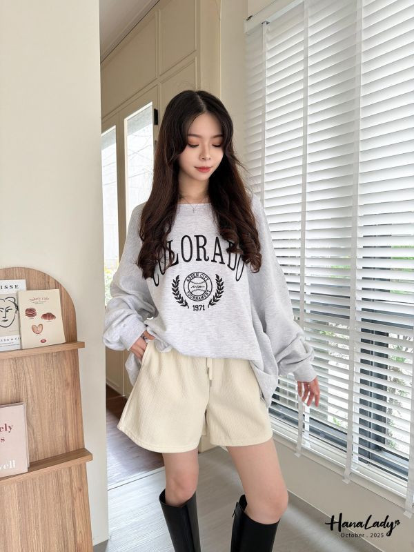 WTA81 暖暖內磨毛針織短褲 