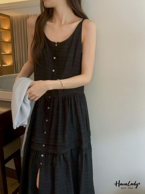 LFA70 浪漫條紋壓線長洋 