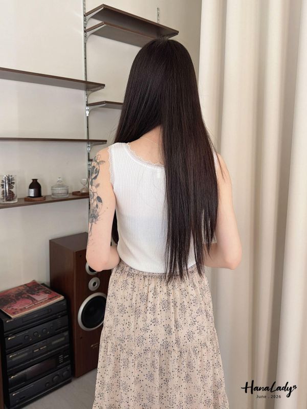 LLA05 蕾絲涼感坑條針織背心 
