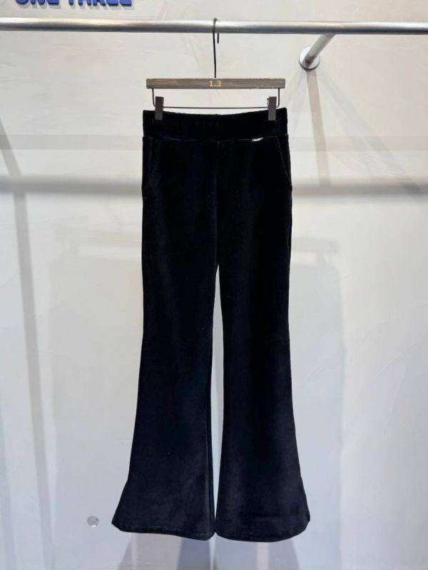 WQA69 冬天必收燈心絨喇叭褲 
