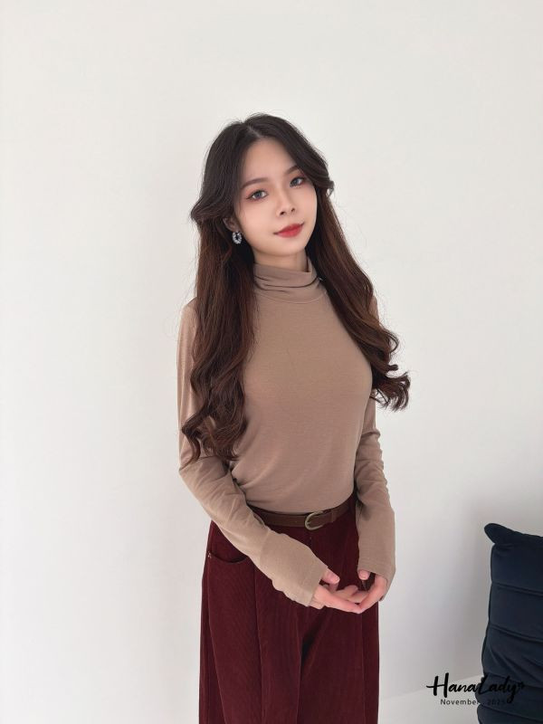 WJA43 秋冬必備親膚高領毛衣 