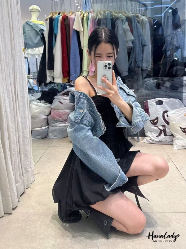 WSA11 浪漫精緻小澎裙短洋 