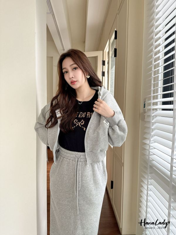 WEA28 冬天就要有暖暖的刷毛套裝 