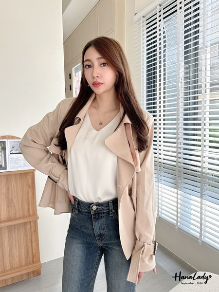 FKA15 百搭雙開衩絲滑背心 