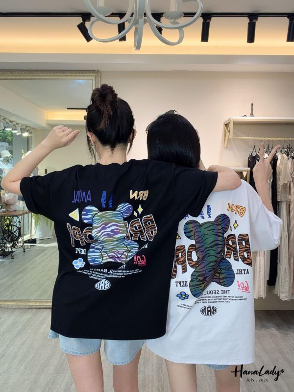 LCA49 韓國男款夜光熊熊T 