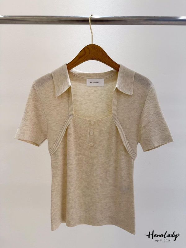 LFA62 小性感細軟針織上衣 