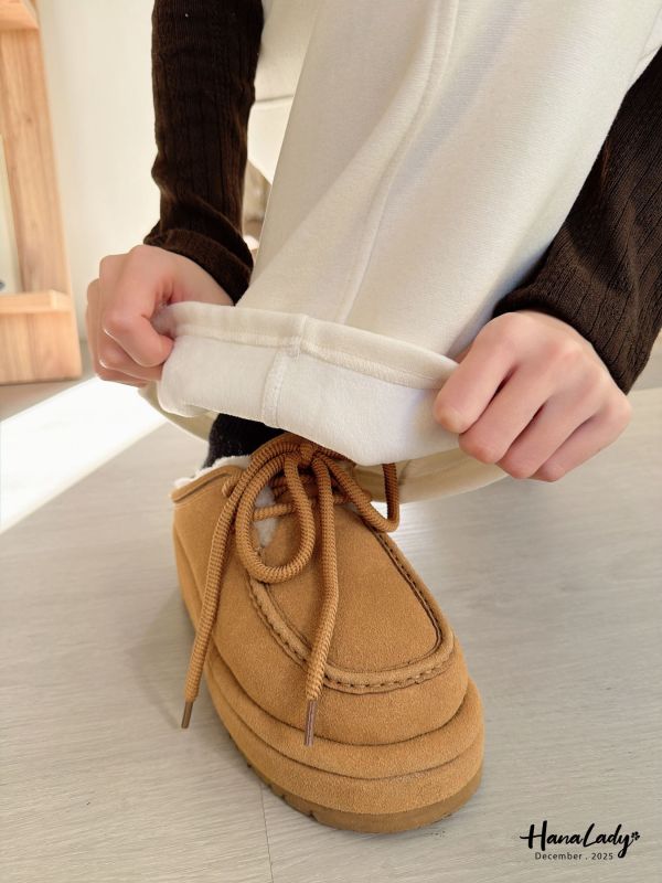 WQA40 超暖內刷絨厚磅休閒褲 