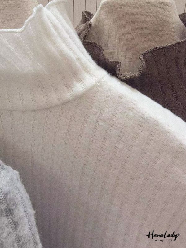 LEA76 立領考克QQ邊棉絨上衣 