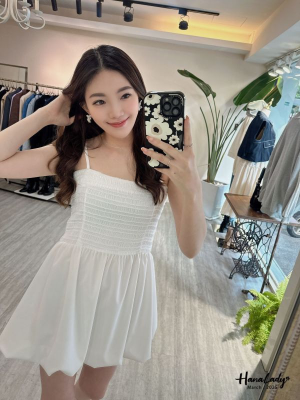 WSA11 浪漫精緻小澎裙短洋 