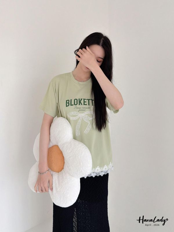 LFA66 下接蕾絲清涼棉T 