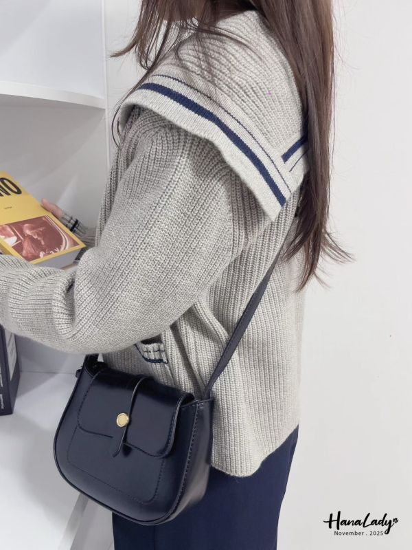 WJB13 日系海軍領琥珀釦上衣 