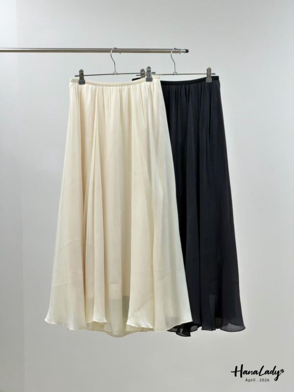 LFA83 超美流光紗緞面長裙 