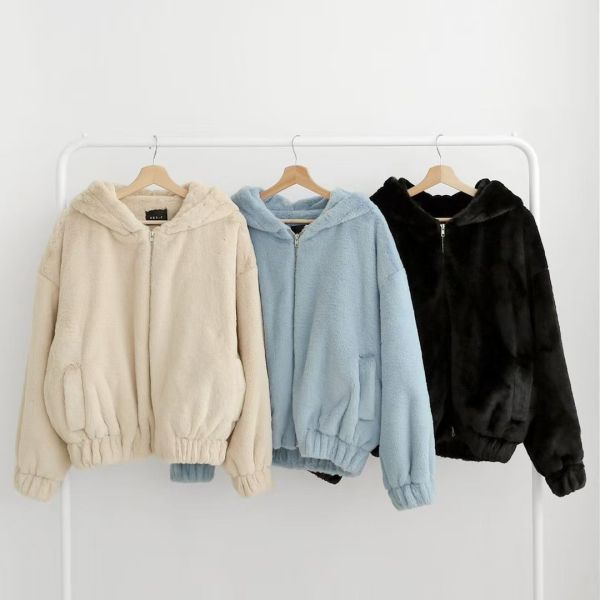 WQA89 超親膚熊寶寶暖暖外套 