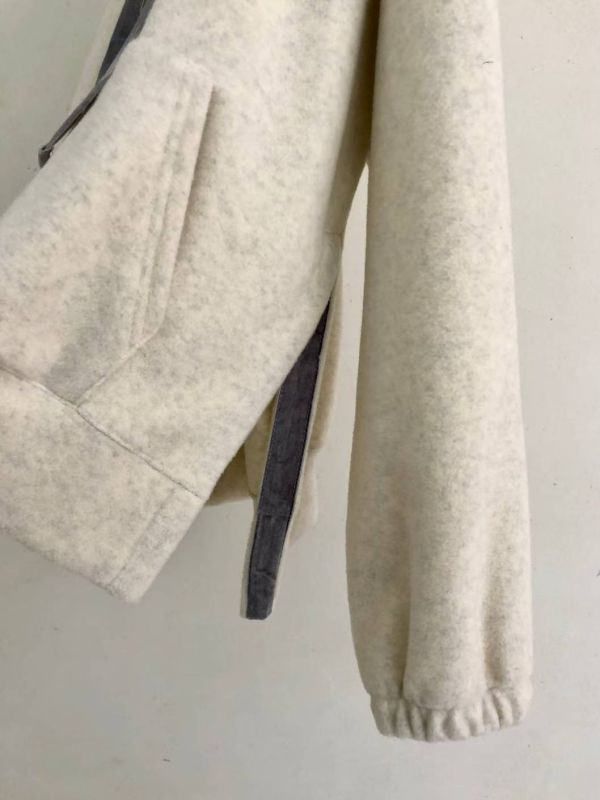 WQB21 超暖呼側開衩棉絨帽T 